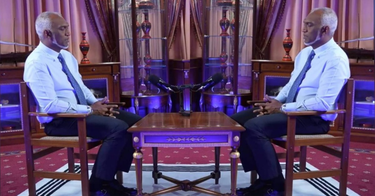 Raees Muizzu koafaave, kureege raees Soliohge tweetah rahdhu dhinumah angaifi!