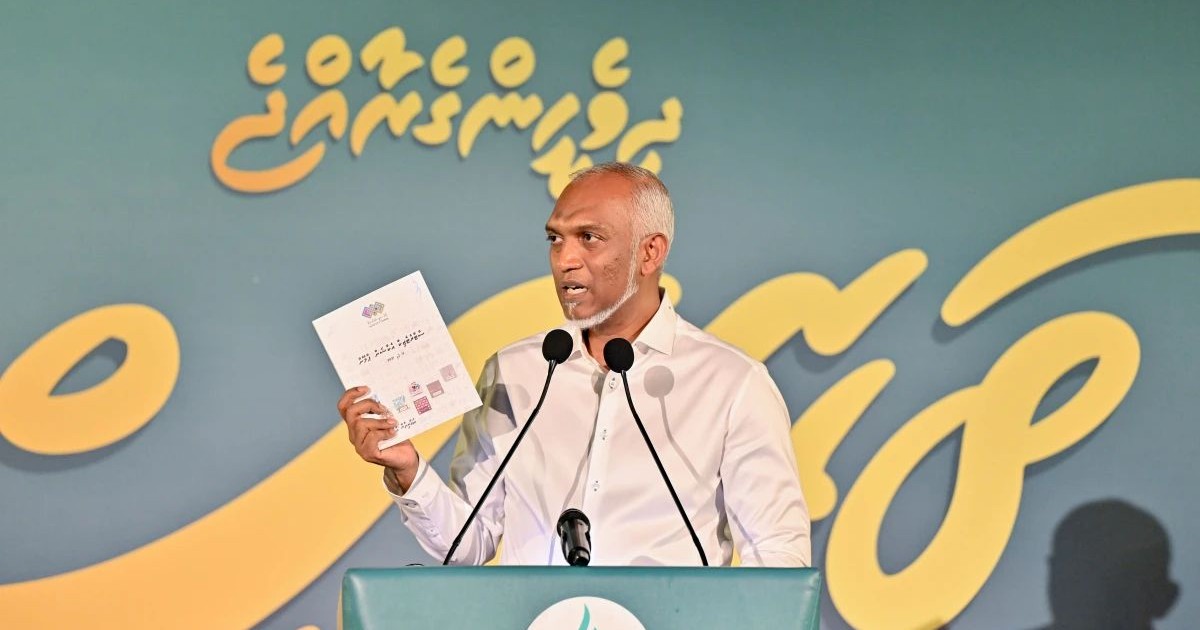 Ramadan mahuge tharaavees vaguthugaives raees Muizzu isskurehvee dhogaai, olhuvaalun: rayyethun thibee kanboduvumehgai!