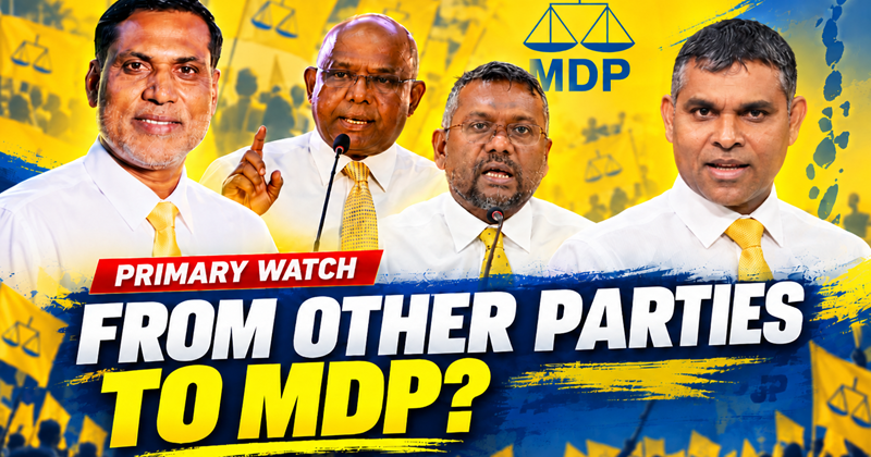 MDP ge Riyaasee Primary: Is Safugai Ehen Paateethakuge 'Dhasvenin', Ekamaku An'ekakah Govanee 'Gudho Gudho'!