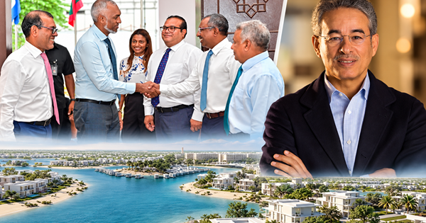 Rasmale bin yahoodhee viyafaariyakah dhinun: siyaasee "bodubadhalu" ge moahirugai kulhibalan thibeveykah neh!